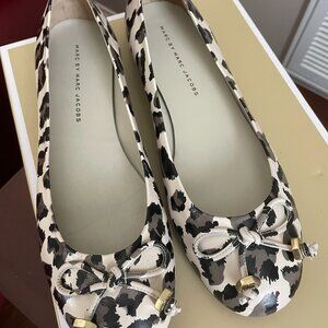 Marc By Marc Jacobs Cheetah Animal Print Ballet Flats size 39